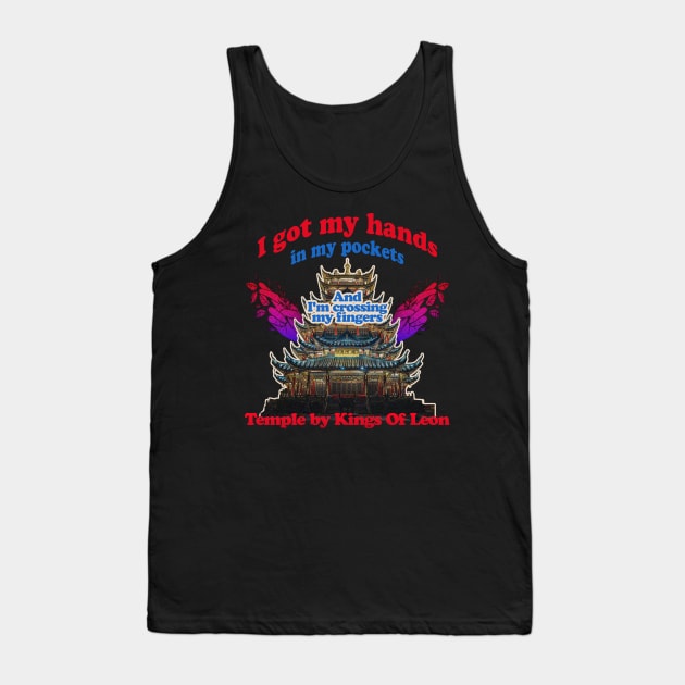 Temple King of Leon Tank Top by arcticdom